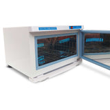 NNEDSZ 16L White UV Electric Towel Warmer Steriliser Cabinet Beauty Spa Heat Sanitiser