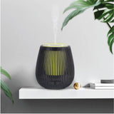 NNEDSZ Essential Oil Aroma Diffuser USB - 100ml Black Portable Ultrasonic Car Humidifier