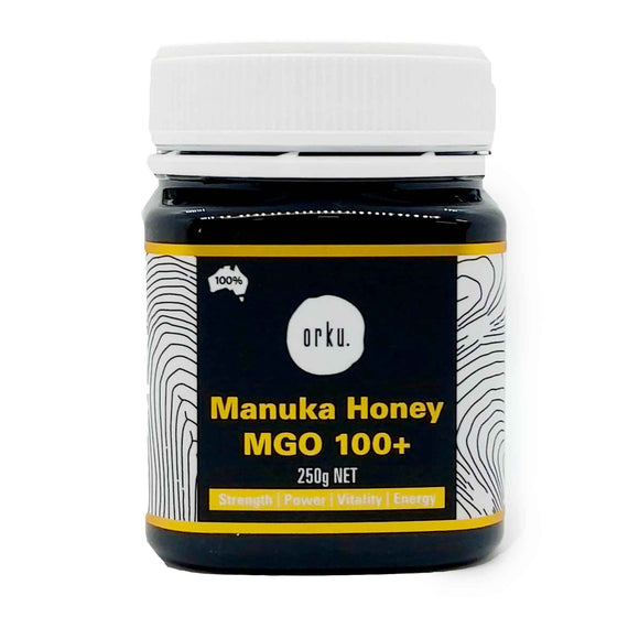 NNEDSZ 250g MGO 100+ Australian Manuka Honey - 100% Raw Natural Pure Jelly Bush