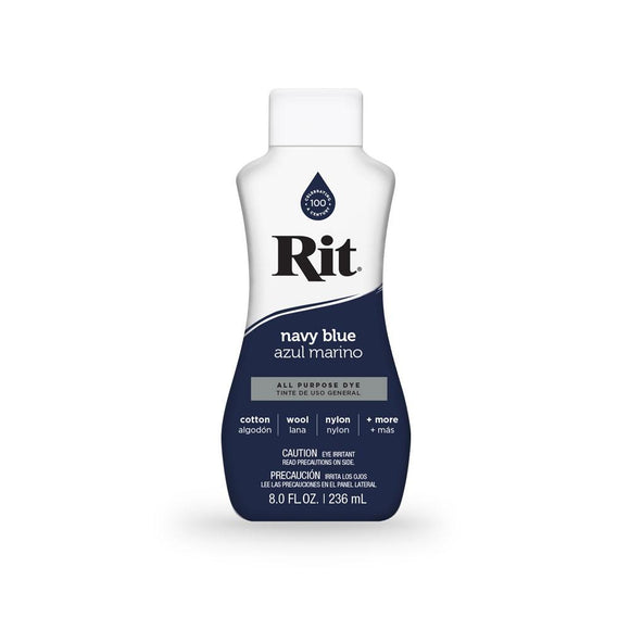 NNEDSZ 236ml Navy Blue Fabric Dye Rit Clothes All Purpose Liquid Cloth Tie Colours