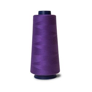 NNEDSZ 1x Purple Sewing Overlocker Thread - 2000m Hemline Polyester Overlocking Spools