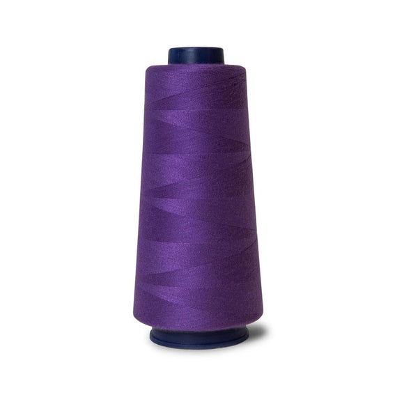 NNEDSZ 1x Purple Sewing Overlocker Thread - 2000m Hemline Polyester Overlocking Spools