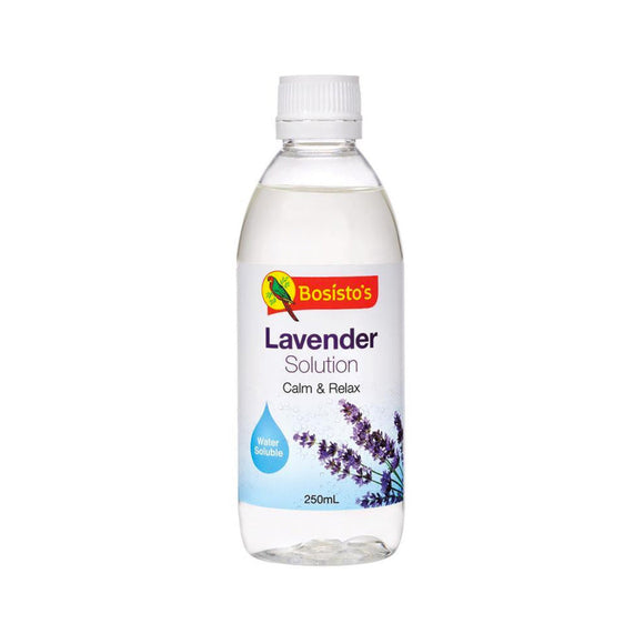 NNEDSZ 250ml Lavender Solution Essential Oil Blend Calm Relax Bosisto's Water Soluble