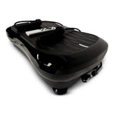 NNEDSZ Black Mini Vibration Plate + Remote + Bands - Exercise Platform Plate