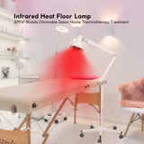 NNEDSZ Infrared Heat Floor Lamp 275W Mobile Dimmable Salon Home Thermotherapy Treatment