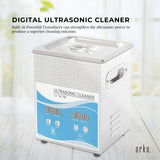 NNEDSZ 2L Digital Ultrasonic Cleaner Jewelry Ultra Sonic Bath Degas Parts Cleaning