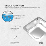 NNEDSZ 2L Digital Ultrasonic Cleaner Jewelry Ultra Sonic Bath Degas Parts Cleaning