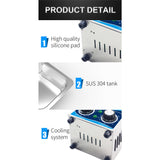 NNEDSZ 10L Digital Ultrasonic Cleaner Jewelry Ultra Sonic Bath Degas Parts Cleaning
