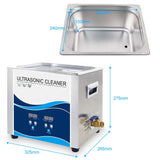 NNEDSZ 15L Digital Ultrasonic Cleaner Jewelry Ultra Sonic Bath Degas Parts Cleaning