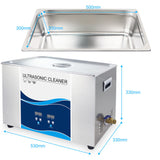 NNEDSZ 30L Digital Ultrasonic Cleaner Jewelry Ultra Sonic Bath Degas Parts Cleaning