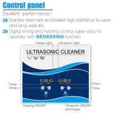 NNEDSZ 30L Digital Ultrasonic Cleaner Jewelry Ultra Sonic Bath Degas Parts Cleaning