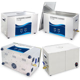 NNEDSZ 30L Digital Ultrasonic Cleaner Jewelry Ultra Sonic Bath Degas Parts Cleaning