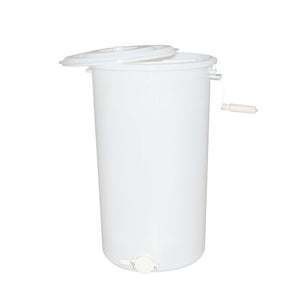 NNEDSZ 2 Frame Honey Extractor Plastic Two Manual Spinner Crank Honey Bee Beekeeping