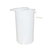 NNEDSZ 2 Frame Honey Extractor Plastic Two Manual Spinner Crank Honey Bee Beekeeping
