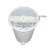 NNEDSZ 2 Frame Honey Extractor Plastic Two Manual Spinner Crank Honey Bee Beekeeping