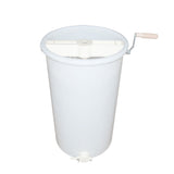 NNEDSZ 2 Frame Honey Extractor Plastic Two Manual Spinner Crank Honey Bee Beekeeping