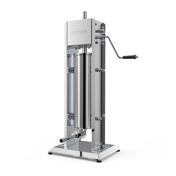 NNEDSZ 7L Manual Vertical Sausage Filler - Stainless Stuffer Meat Press Machine