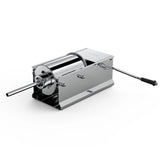 NNEDSZ 7L Manual Horizontal Sausage Filler - Stainless Stuffer Meat Press Machine