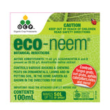 NNEDSZ 100ml Eco Neem Oil Botanical Organic Insecticide Econeem Sucking Lawn Grubs Pest