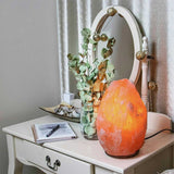 NNEDSZ 12V 12W 1-2 Kgs Himalayan Pink Salt Lamp Natural Rock Crystal Light Bulb On/Off