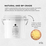 NNEDSZ 2.5Kg Tub Organic Beeswax Pellets Pharmaceutical Cosmetic Candle Yellow Bees Wax