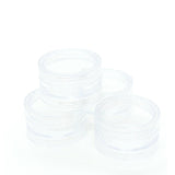 NNEDSZ 10x 3ml Lip Balm Containers Jars + Lids - Small Cosmetic Cream Sample Pot
