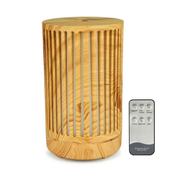 NNEDSZ Essential Oil Aroma Diffuser - 200ml Remote Cylinder Aromatherapy Air Humidifier