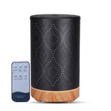 NNEDSZ Essential Oil Aroma and Remote Diffuser - 100ml Metal Art Air Mist Humidifier