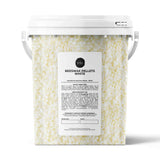 NNEDSZ 700g Natural Beeswax Pellets White Tub Pharmaceutical Cosmetic Candle Bees Wax