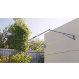 NNEDSZ Hills Folding Clothesline Everyday Single 21m Outdoor Wall Mounted Washing Line