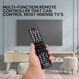 NNEDSZ Universal TV Remote Control For Hisense LCD LED HDTV HD Smart UHD Plasma
