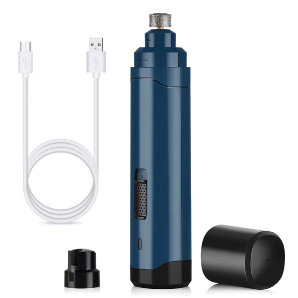 NNEDSZ Pet Nail Grinder Dog Cat Electric Trimmer 2 Speed Rechargeable Claw Filer N10