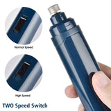 NNEDSZ Pet Nail Grinder Dog Cat Electric Trimmer 2 Speed Rechargeable Claw Filer N10