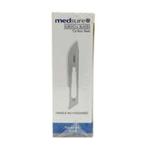 NNEDSZ 100 Surgical Scalpel Blades Size 22 Sterile Carbon Steel Disposable Sealed