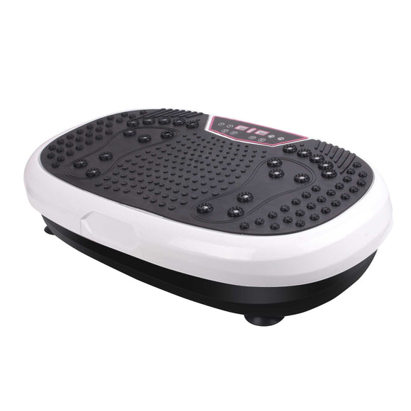 NNEDSZ White Mini Vibration Platform - Magnet Therapy Vibrating Machine Exercise Plate