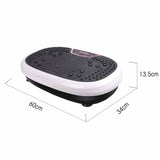 NNEDSZ White Mini Vibration Platform - Magnet Therapy Vibrating Machine Exercise Plate