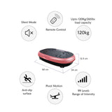NNEDSZ Pink Mini Vibration Platform - Magnet Therapy Vibrating Machine Exercise Plate