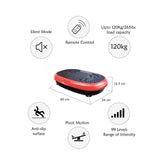 NNEDSZ Red Mini Vibration Platform Magnet Therapy Vibrating Machine Exercise Plate