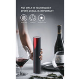 NNEDSZ Rechargeable Automatic Wine Bottle Opener - Cordless Corkscrew - Foil Cutter