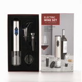 NNEDSZ Electric Wine Bottle Opener Set - Automatic Corkscrew Pourer Pump Sealer Cutter
