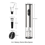 NNEDSZ Electric Wine Bottle Opener Set - Automatic Corkscrew Pourer Pump Sealer Cutter