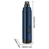 NNEDSZ LED Light Pet Nail Grinder Dog Cat Electric Trimmer 2 Speed Rechargeable Filer