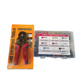 NNEDSZ 1300 Pcs Bootlace Crimping Ferrule Tool Set Copper Wire Crimper Terminal Plier