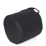 NNEDSZ 6 Pck 5 Gallon Fabric Flower Pots 19L Garden Planter Bags Black Felt Root Pouch