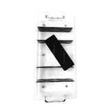 NNEDSZ Under Bed 6 Compartment Storer with Wheels 27L Container Tub Storage Unit