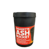 NNEDSZ 12 Pk Cigarette AshtBucket Black with Lid Large Tobacco Ash Smoke Car Holder