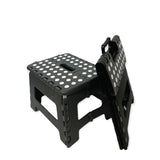 NNEDSZ Folding Step Stool 22cm Portable Plastic Collapsible Fold Up Chair Random Colour