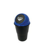 NNEDSZ 1x 550ml Mini Car Rubbish Bin - Cup Holder Trash Can Coin Random Colour
