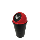 NNEDSZ 1x 550ml Mini Car Rubbish Bin - Cup Holder Trash Can Coin Random Colour