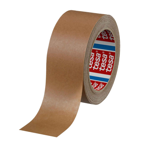 NNEDSZ 1x Eco Packing Tape 48mmx50m - Brown Kraft Paper Carton Sealing Tesa 4313